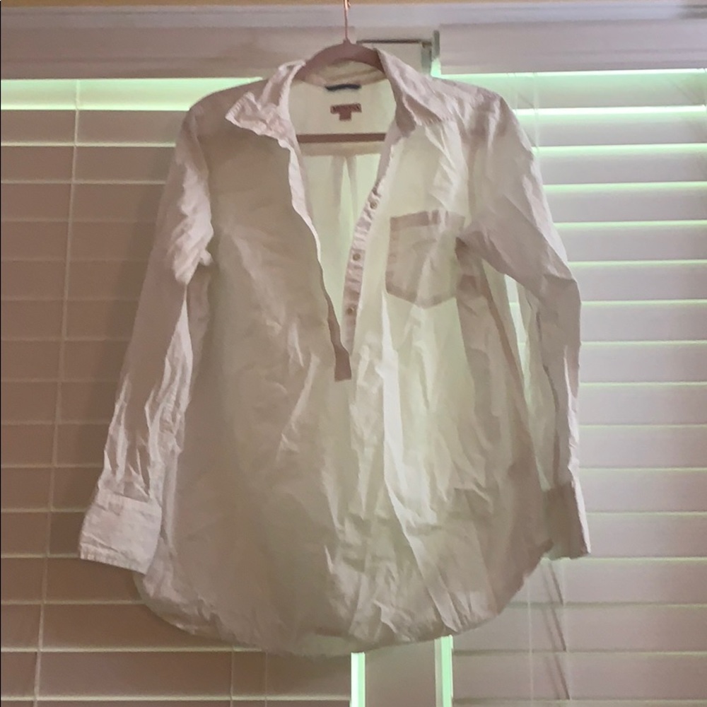 Medina 1/4 button up great for swimsuit cover